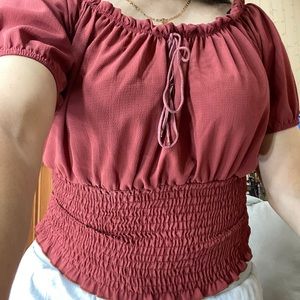 Fashion Magazine Blouse| Size:S | Stretchy